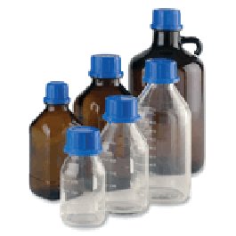 DWK Life Sciences (Wheaton) SOCOREX(R) LAB 45(TM) Reagent Bottle, Polyethylene Bottle, HDPE, 1000 ml