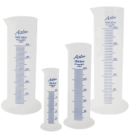 Dynalon 1000 mL Polypropylene Squat Cylinder