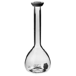 DWK Life Sciences (Kimble) KIMAX Class B Volumetric Flask; with PE Snap Caps, 50 mL