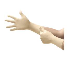 CE5 System Latex Chlorinated Gloves, MED