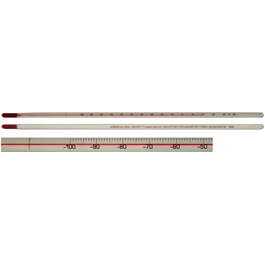 Thermco PRECISION RED-SPIRIT LABORATORY THERMOMETERS - TOTAL IMMERSION, -20/110C x 1.0C