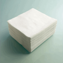 Berkshire 5 x 5 in. EcoClean 35 Non-woven Cotton Cleanroom Wipes, 100 sheets/pack, 30 packs/case