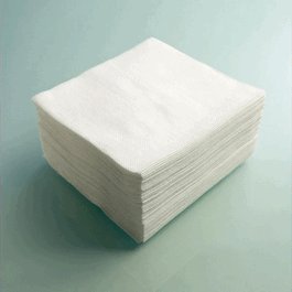 Berkshire 5 x 5 in. EcoClean 35 Non-woven Cotton Cleanroom Wipes, 100 sheets/pack, 30 packs/case