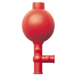 Pipet Filler, Flip Safety, Red