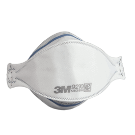 3M Standard N95 Aura 9210+ Particulate Respirator with Adjustable Nose Clip