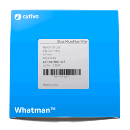Cytiva Grade 934-AH RTU Filter for Total Suspended Solids Analysis, 47 mm