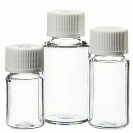 Nalgene PETG Diagnostic Bottles with Closure: Sterile, Tray, 10 mL