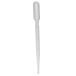 5.8 mL Samco Graduated Transfer Pipets, Large Bulb, 3.4 mL, 15.5 cm, Polyethylene, Bulk, Non-Sterile