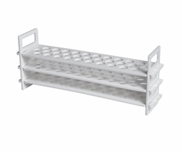 United Scientific 3-Tier Polypropylene Test Tube Racks, 12 x 18 mm
