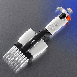 Lambda Plus 8-Channel Pipettor, 20-200 uL