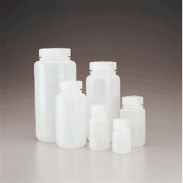 Thermo Scientific Nalgene 1000 ml (32oz) HDPE, Wide Mouth, Round Bottle