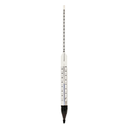 Vee Gee Scientific API ASTM 54H Hydrometers with SafetyBLUE F Thermometer, 29 to 41 API