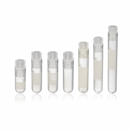 DWK Life Sciences (Wheaton) 2 mL Internal Thread, Round Bottom CryoElite Vial, Natural Cap, Non-sterile