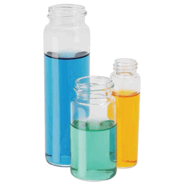 DWK Life Sciences (Kimble) Vial,Sample,Clr,Kimax,Without Closure,1 1/2 Dram,19 X 40, 15-425 GPI Thread Finish