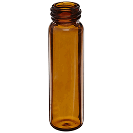 DWK Life Sciences (Kimble) 1.8 mL Amber Screw Thread Vials without Caps, 12 x 35 mm