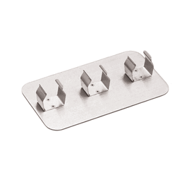 1 Clip Plate for 3 each 28 to 30 mm tubes