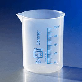 Reusable Plastic Low Form PP Beakers, 5 L