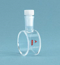 PerkinElmer NIR Quartz SUPRASIL 300 Macro Cylindrical Cell with PTFE Stopper - 10 mm