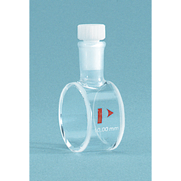PerkinElmer UV Quartz SUPRASIL Cylindrical Cell with PTFE Stopper - 10 mm