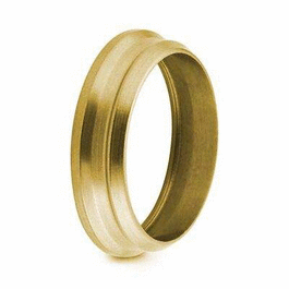 PerkinElmer Swagelok Brass Back Ferrules - 0.125 in. Nut, 0.125 in I.D.