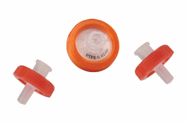 PerkinElmer Orange PTFE (Hydrophobic) Syringe Filters, 0.22 um, 17 mm