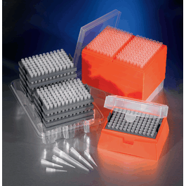 1 - 200 uL Pipet Tips, Graduated, Reload System, Yellow, Nonsterile, Polypropylene