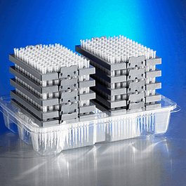 DeckWorks 1 - 200uL Low Binding Pipet Tips, Graduated, Reload System, Natural, Nonsterile, Polypropylene