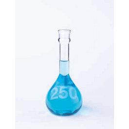 DWK Life Sciences (Kimble) 10 mL Volumetric Flasks, Class A, Heavy-Duty, Wide-Mouth, without Stoppers