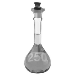 10 mL DWK Life Sciences (Kimble) KIMAX, Volumetric Flasks, Class A, Heavy-Duty, Wide-Mouth, with Polyethylene Stopper