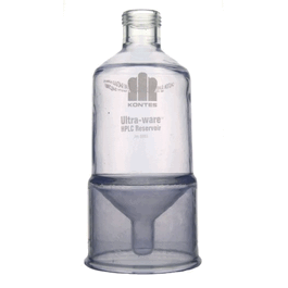 DWK Life Sciences (Kimble) ULTRA-WARE Conical Bottom HPLC Reservoirs (No Graduations), 250 mL