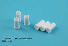 0.5/0.6 mL tube Adapters, Pack of 6