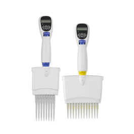 Excel Electronic Pipette, 100 to 1200 ul, 12-channel, with charger, 120V