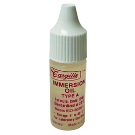 Vee Gee Microscope Immersion Oil, Low Viscosity, 1/4 oz
