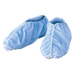 KIMTECH A8 Certified Shoe Covers with Traction Strips, Blue, Universal