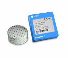 Cytiva Grade 8 Ruled Special Purpose Filter Paper, 70 mm