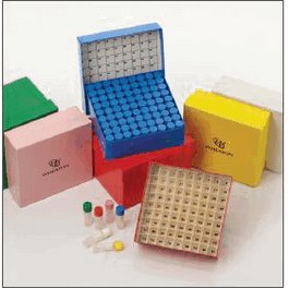 DWK Life Sciences (Wheaton) CryoFile Storage Box, Green