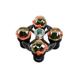 Round Buckets for TX-200, set of 4