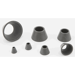 Dynalon Rubber Adapter Supports for Buchner Funnels, set of 7