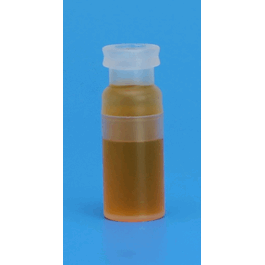 JG Finneran 1.5 mL Amber Polypropylene Snap Seal Vial, 12 x 32 mm, 11 mm Crimp