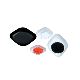5 mL, White, Antistatic Diamond Polystyrene Weigh Boats, 55 x 35 x 6 mm