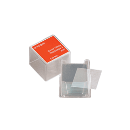 Square No. 1 Cover Glass, 22 x 22 mm