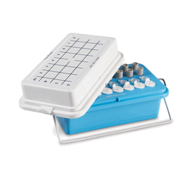 True North Mini Cooler 0 degree C, 32-Place, Green with Gel Filled Lid