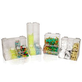 4-Place Workstation Dispensing Bin