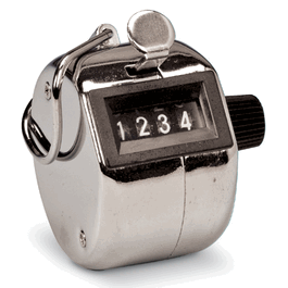 Hand Tally Counter, 1.8 x 1.6 in.