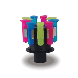 Vertical High Speed 9 x 1.5/2 mL Microtube Holder for Vortex-Genie Mixers