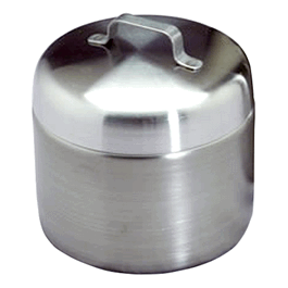 9 oz Stainless Steel Ointment Jar with Cover, 3-1/8 x 2-3/4 in. (7.9 x 7 cm)