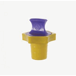 DWK Life Sciences (Kimble) Linear HDPE Stoppers, Size 16