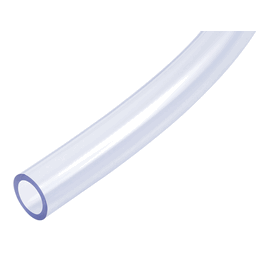 Dynalon Vinyl Tubing, 1/2 in. I.D., 3/4 in. O.D., 1/8 wall thickness, 50 ft./case