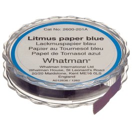 Cytiva Specialized Test Papers, Reel, Litmus Blue, 7 mm x 5 m