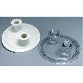 Thermo Scientific Nalgene End Caps, Two Sanitary Ports, Polycarbonate, 0.75 in. (19 mm)